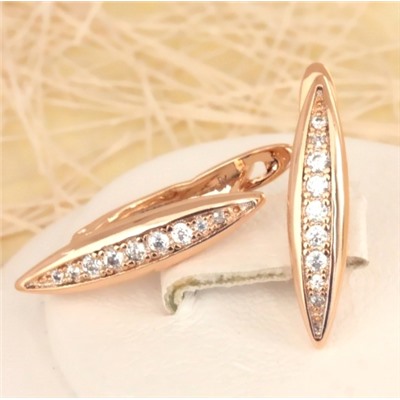 Серьги позолота H01-12383