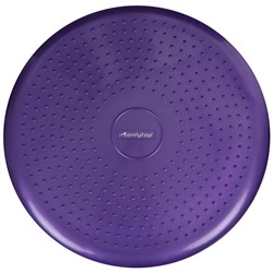 Подушка балансировочная ONLYTOP, массажная, d=35 см, фиолетовая