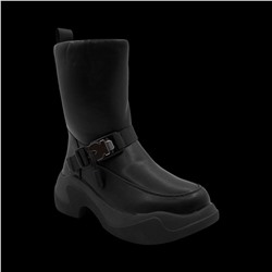 Сапоги на меху 86153-764 черные