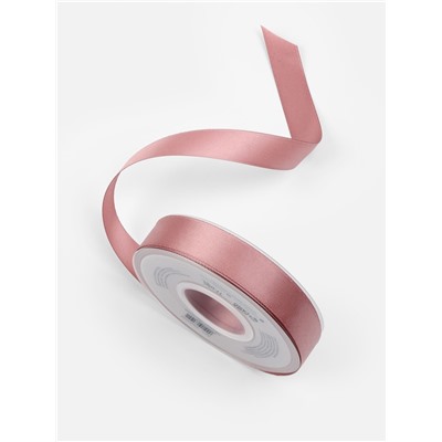 Лента атласная TEIRA, двухсторонняя, 20 мм, 25±1 м, нежно-розовая №164