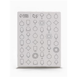 Зеркало настольное, прямоугольное, 20.5×14 см, (19.8×13.2 см), МИКС