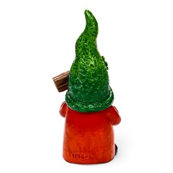 Садовая фигура из полистоуна «Гном Welcome», 10×10×27 см