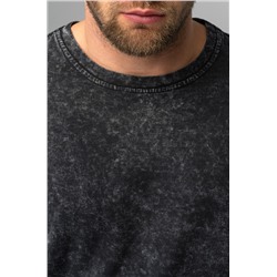 Мужской свитшот оверсайз из футера двухнитки Happyfox