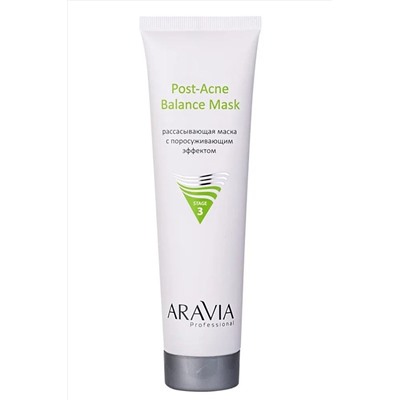 Aravia Рассасывающая маска с поросуживающим эффектом / Post-Acne Balance Mask, 100 мл KRISTALLER, 1112048
