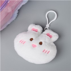 Сумка детская «Котик» с игрушкой внутри, 20 см