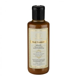 Khadi Natural Шампунь-кондиционер "Хна и Тулси"  без СЛС 210мл