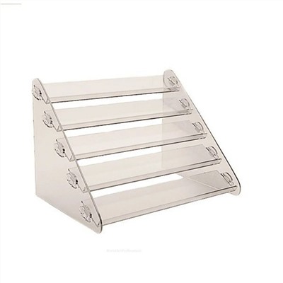 Kristaller Подставка для лаков 5 ярусов, пластик, прозрачный 7007