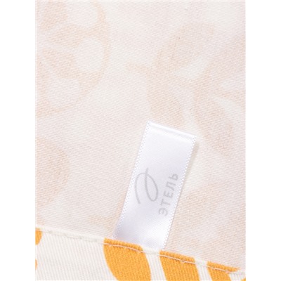 Дорожка на стол «Этель» Yellow garden 40×149 см, 100% хлопок, саржа 190 г/м², белая/жёлтая