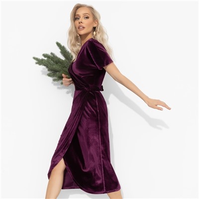 Платье бархатное, Эффект сияния (соблазн)