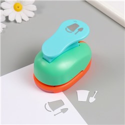 Дырокол фигурный рисунок 3.8×3.8 см «Песочница», 7×5.2×9.2 см, МИКС