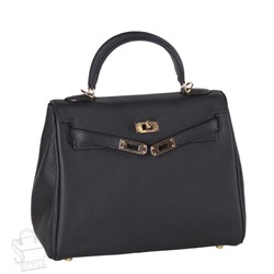 Сумка женская кожаная 28KLVG black Vitelli Grassi