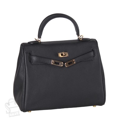 Сумка женская кожаная 28KLVG black Vitelli Grassi