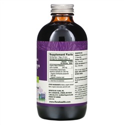 Flora, Certified Organic Elderberry +, 8.5 fl oz (250 ml)