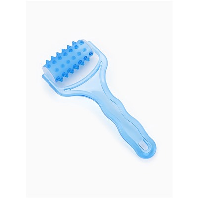 Массажёр - роллер, с шипами, 19×9×3.5 см, универсальный, МИКС