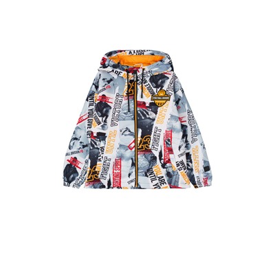 Куртка текстильная с полиуретановым покрытием для мальчиков (ветровка)