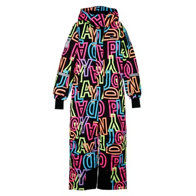 Комбинезон текстильный с полиуретановым покрытием для девочек