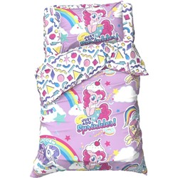 Постельное бельё 1.5-спальное «Этель» Candy clash, бязь