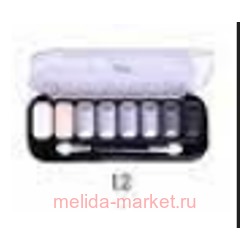Farres cosmetic Тени для век  8 цветов тон 12 1022 (срок до 06.24)
