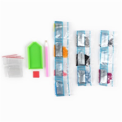 Термостакан детский, с вставкой из алмазной мозаики «Котик», 450 мл