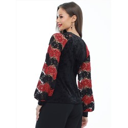 Блузка Александрин, блэк