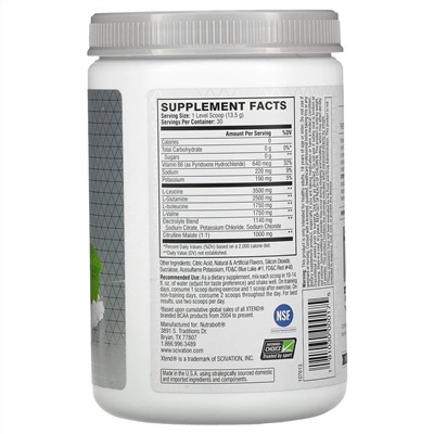 Xtend, The Original, 7 г аминокислот с разветвленной цепью (BCAA), со вкусом винограда, 405 г (14,3 унции)