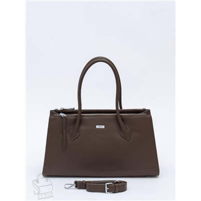 Сумка женская кожаная 9678SP cappuccino Velina Fabbaino-Safenta