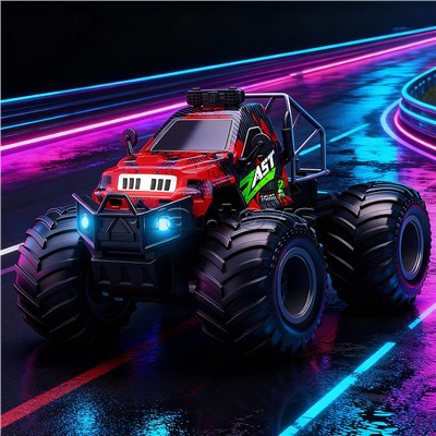 Машина "Внедорожник вездеход" р/у, 27 MHz, в коробке