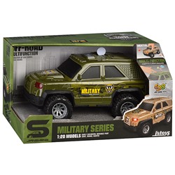 Машина "Военный внедорожник" в коробке