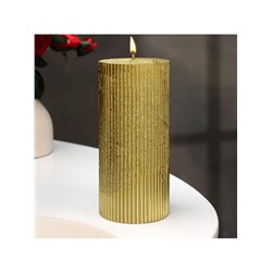 УЦЕНКА Свеча «Рельеф», 7×15 см, МИКС