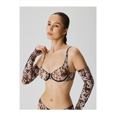 Бюстгальтер с мягкой чашкой в наборе с перчатками INFINITY, 1219470