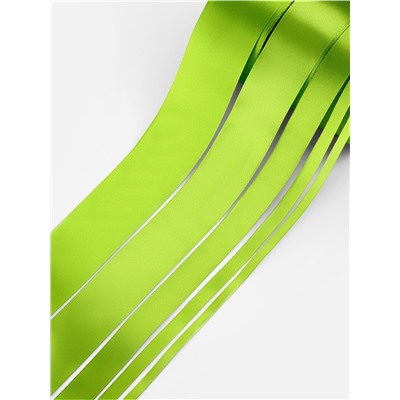 Набор атласных лент, 5 шт., 6/10/20/40/50 мм, 23±1 м, светло-зелёный