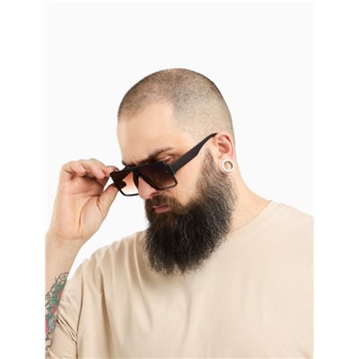 Очки солнцезащитные мужские OneSun, uv 400, дужка 15 см, ширина 14.5 см, линза 4.5×5.5 см