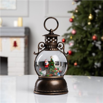 Фигура светодиодная «Сказочные гномы», 20×10.5 см, музыка, батарейки ААх3 (не в комплекте), USB, свечение тёплое белое