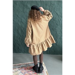 Платье женское  COSY076/02/Бежевый, черный