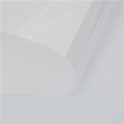 Плёнка для цветов и букетов, прозрачная 0.7×15 м, 400 г, 40 мкм