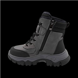 Ботинки мембранные на меху А2448-4 серые