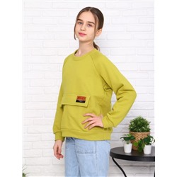 Толстовка "Кнопа" (Лайм)