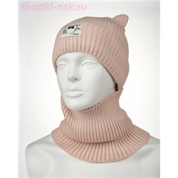 02-96-M Комплект флис (колпак+снуд) (50-52)