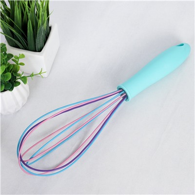 Венчик 30 см силиконовый,ручка пластик / BG-551 /уп 240/ 0,065/ 30х13х7