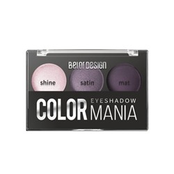 Тени 3-хцветные COLOR MANIA 37