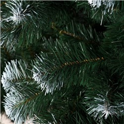 Искусственная ёлка с инеем «Скандинавия», 180 см, ПВХ ветки отгибаются