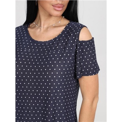 Платье "Блайнд" (Темно-синий)