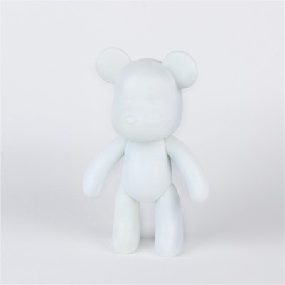 УЦЕНКА Игрушка помпонами «Медведь», фиолетовая