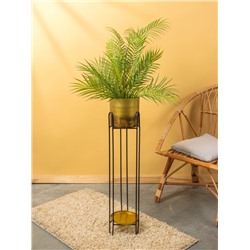 Кашпо на подставке «Хани», 18×18×91.5 см, железо