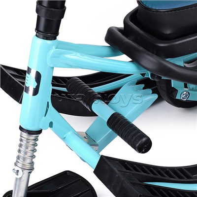 Игрушка Снегокат детский 111 "Mobile" с Т-образным толкателем и колесной базой (Котик)