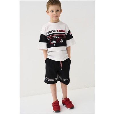 Комплект трикотажный для мальчиков: фуфайка (футболка), шорты PLAYTODAY, 1239877