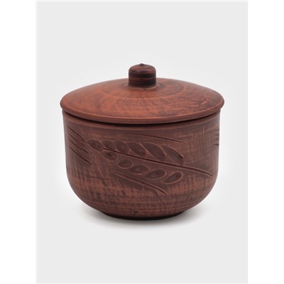 Горшок для запекания «Колос», 350 мл, красная глина