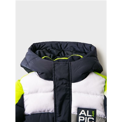 Пальто текстильное с полиуретановым покрытием для мальчиков