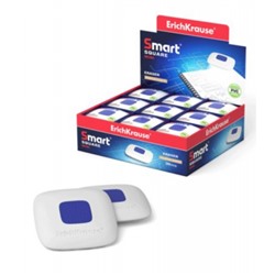Ластик EK45554 Smart Mini квадрат с держателем 39х39х9 мм ErichKrause