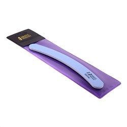 Mertz Пилка для ногтей 952, банан, 120/240 грит, голубой 5697